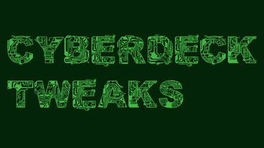 Cyberdeck Tweaks