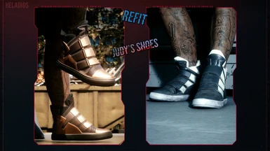 CLOTHES) REFIT - Judy's Shoes at Cyberpunk 2077 Nexus - Mods and community