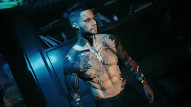 Kerry Neck Cyberware - Male V at Cyberpunk 2077 Nexus - Mods and community