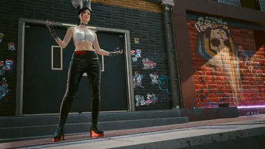 Boot Pants for V at Cyberpunk 2077 Nexus - Mods and community