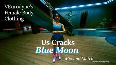 Female Body Clothing - Us Cracks - Blue Moon - Mix and Match