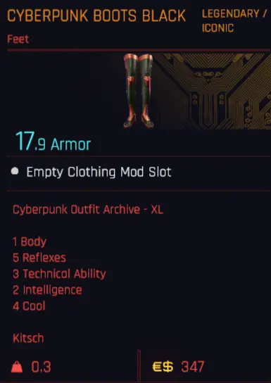 CyberpunkOutfit Boots
