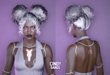 Cindy Bangs Hair