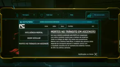 Página de Notícias