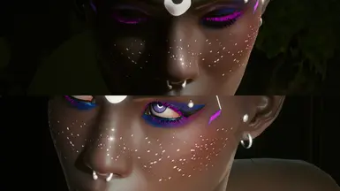 Metallic Freckles