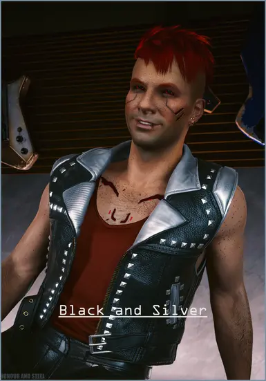 Black and Silver