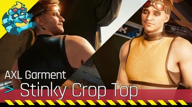 The RVC00N Dumpster - Stinky CropTop (M) (GS) (Archive XL)
