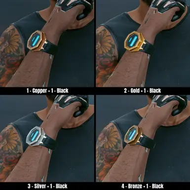 Watch Fingers (metal colors)