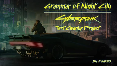 Grammar of Night City