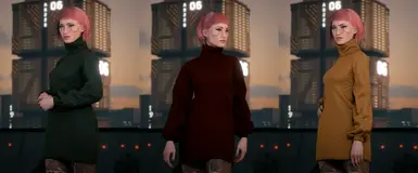 shots by Wo1f // Sweater Dress