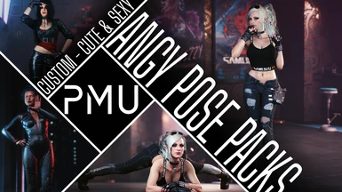 PMU Angy Pose Packs - Cute and Sexy for femV