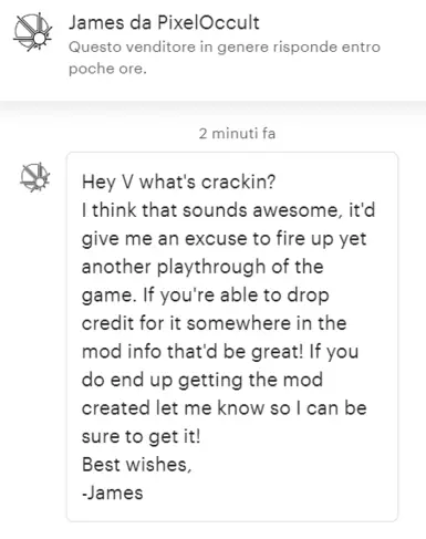 Permission from PixelOccult