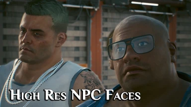 High-Res Unnamed NPC Faces - Upscaled Textures