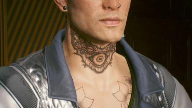 Anyone have a shard slot tattoo on their neck or behind their ear for  references  rcyberpunkgame