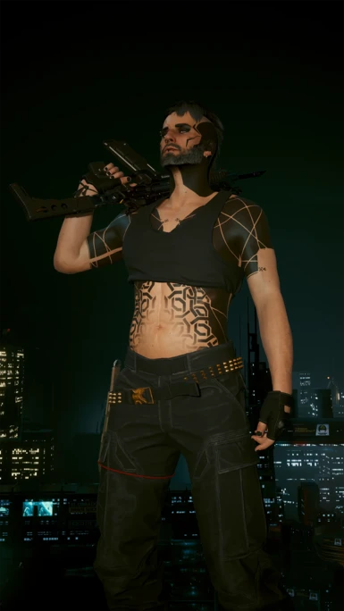 Cropped Tank for Male V at Cyberpunk 2077 Nexus - Mods and community