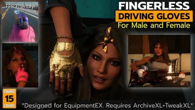 Kwek's Fingerless Driving Gloves - Male and Female - ArchiveXL - EquipmentEX