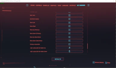 The button for quickhack selection (the one, that now acts in place of a mouse wheel), can be rebinded in the game controls menu