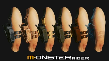 MONSTERaider - Thigh Gun Holster ArchiveXL