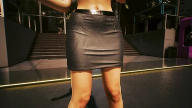 Regular Skirt - Black