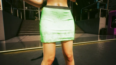 Regular Skirt - Lime