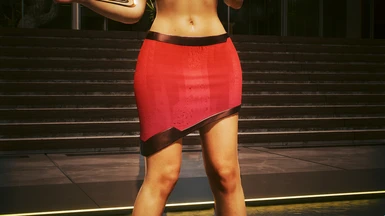 Standard Skirt - Cora Red Gradient