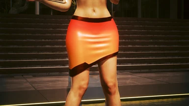 Standard Skirt - Orange Gradient