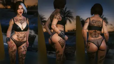 Preview by Space Cowgirl (black tattoo version)