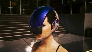Purple Riot Helmet