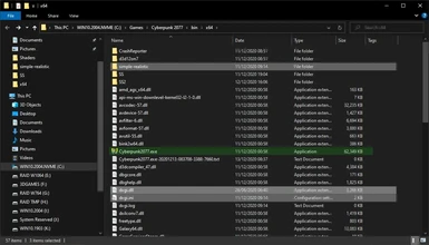 Proper folder and files stucture for installation