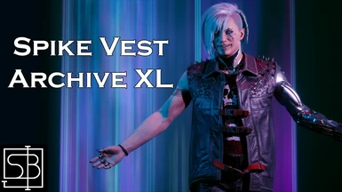 (Silver Breezy Store) Spike Vest - Archive XL