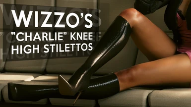 Wizzo's 'Charlie' Knee-High Stiletto Boots