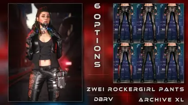 DBRV x Zwei Rockergirl Pants Laces Ed. Archive XL