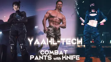 Yaahl-Tech Combat Pants with Knife Archive XL