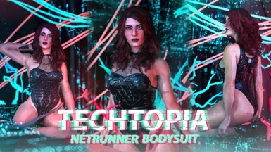 TECHTOPIA - Netrunner Bodysuit - Archive XL