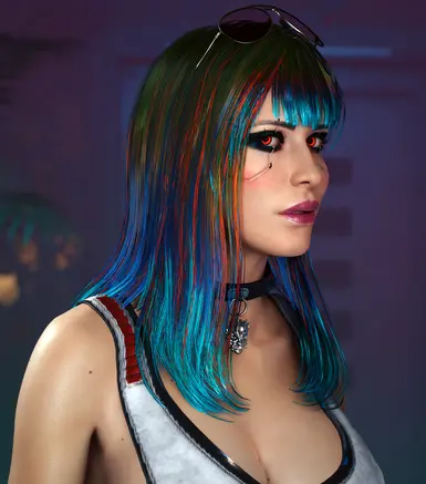 This Fire--a hair color collection at Cyberpunk 2077 Nexus - Mods and ...