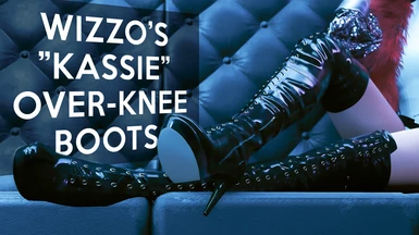 Wizzo's 'Kassie' Over-Knee Boots