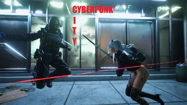 Immersive Cyberpunk City