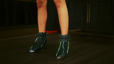 Short Green Boots
