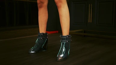 Short Silver Boots