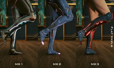 Flat Heels Version MascV