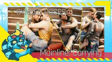 Custom Synced Poses - Mainline Carrying Pack (M F) (AMM and MPAF)