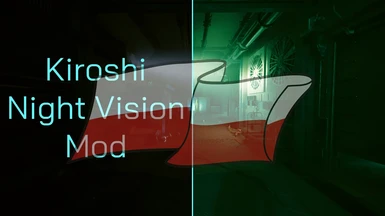 Kiroshi Optics Night Vision Mod - Polish Translation