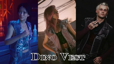 Dino Vest - Male V Fem V - Archive XL - Replacer
