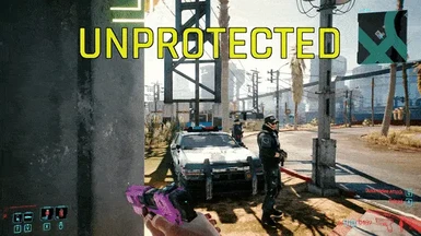Unprotected. vs. protected police behavior.