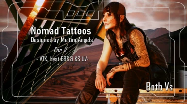 Nomad Tattoos  - Designed by MeltingAngels - VTK--Hyst EBB--KS UV - Both Vs