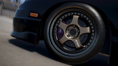 Wheels: Bronze | Brakes: Purple