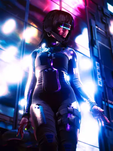 Radiate Netrunner Suit - Archive XL at Cyberpunk 2077 Nexus - Mods and ...