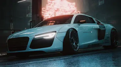 Audi R8 Liberty Walk at Cyberpunk 2077 Nexus - Mods and community