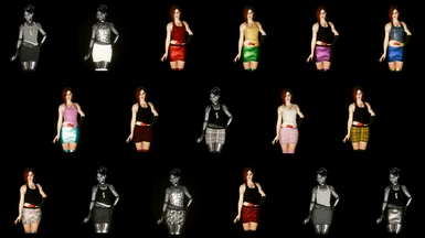 Misty Skirt 34 colors - Part 1