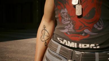 Solo Small Breasts + Solo Arms version - no more clipping on the heart tattoo!